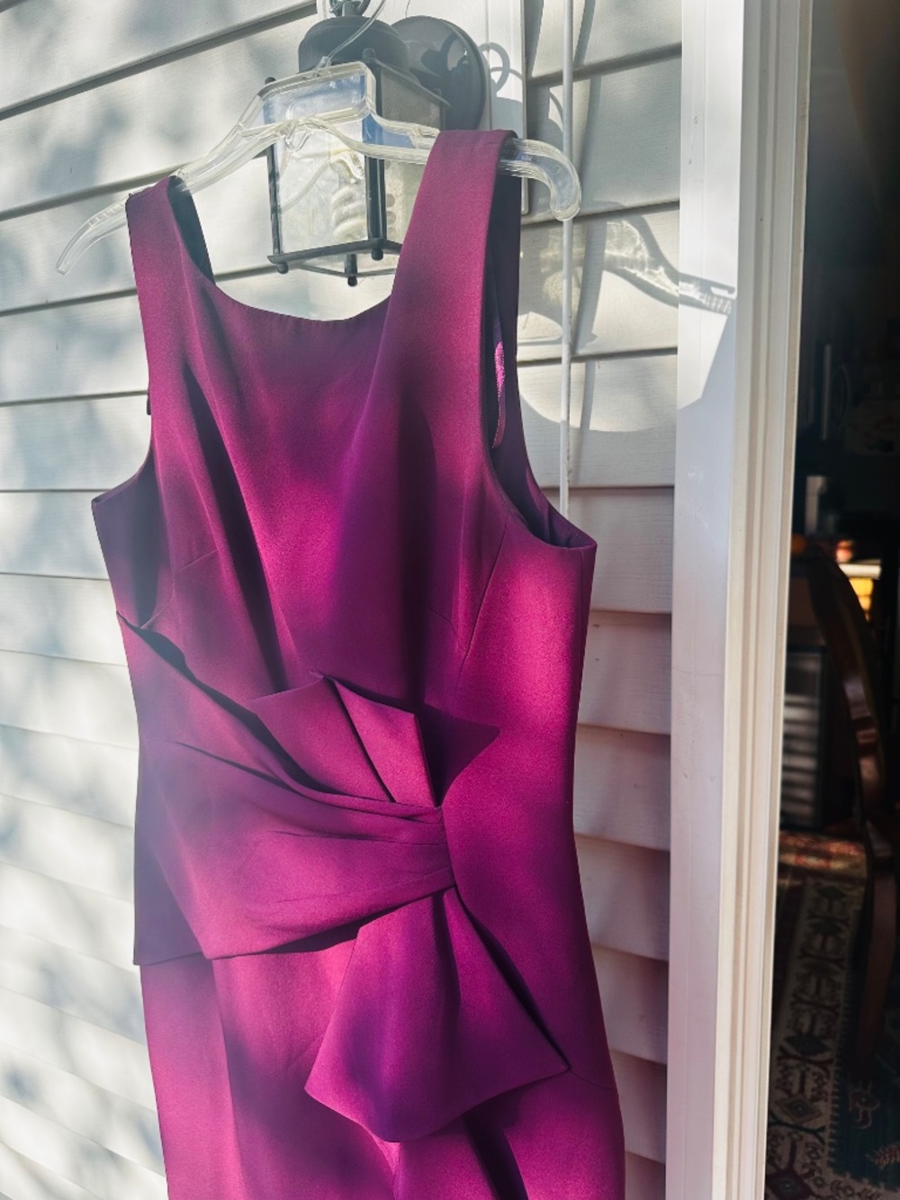 Eliza j ruffle front gown - Picture 3 of 4